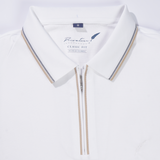 POLO ZIPPER BLANCA