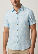 CAMISA CARIBEÑA PEISLES AZUL