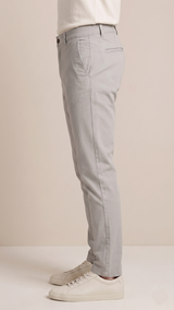 pantalón de dril Gris Claro
