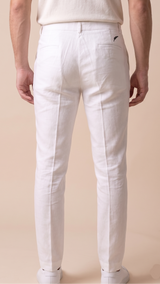 Pantalon Lino Blanco