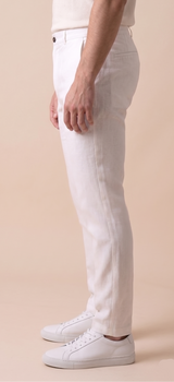 Pantalon Lino Blanco