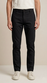 pantalón de dril negro