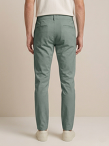 pantalón de dril azul chuff