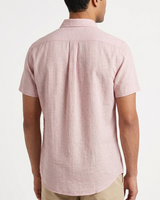 Camisa Linaza Rosa  - MC
