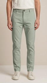 pantalón de dril verde manzana