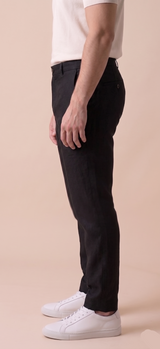 Pantalon Lino Negro