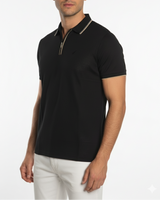 POLO ZIPPER  NEGRA