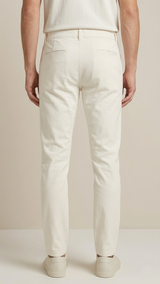 pantalón de dril blanco