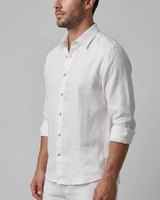 Camisa blanca de Lino