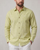 Camisa Cuello Spread Verde Pistacho - ML