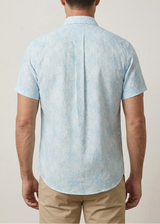 CAMISA CARIBEÑA PEISLES AZUL