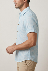 CAMISA CARIBEÑA PEISLES AZUL