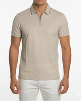 POLO ZIPPER BEIGE