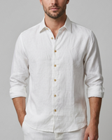Camisa blanca de Lino