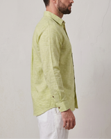 Camisa Cuello Spread Verde Pistacho - ML