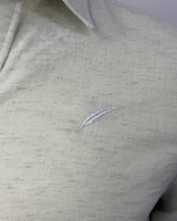 Camisa Manga Corta Verde Linaza - MC