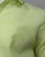 Camisa Verde Jaspeado - MC
