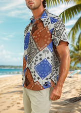 Camisa Caribeña paliacades.