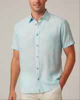 CAMISA CARIBEÑA PEISLES AZUL